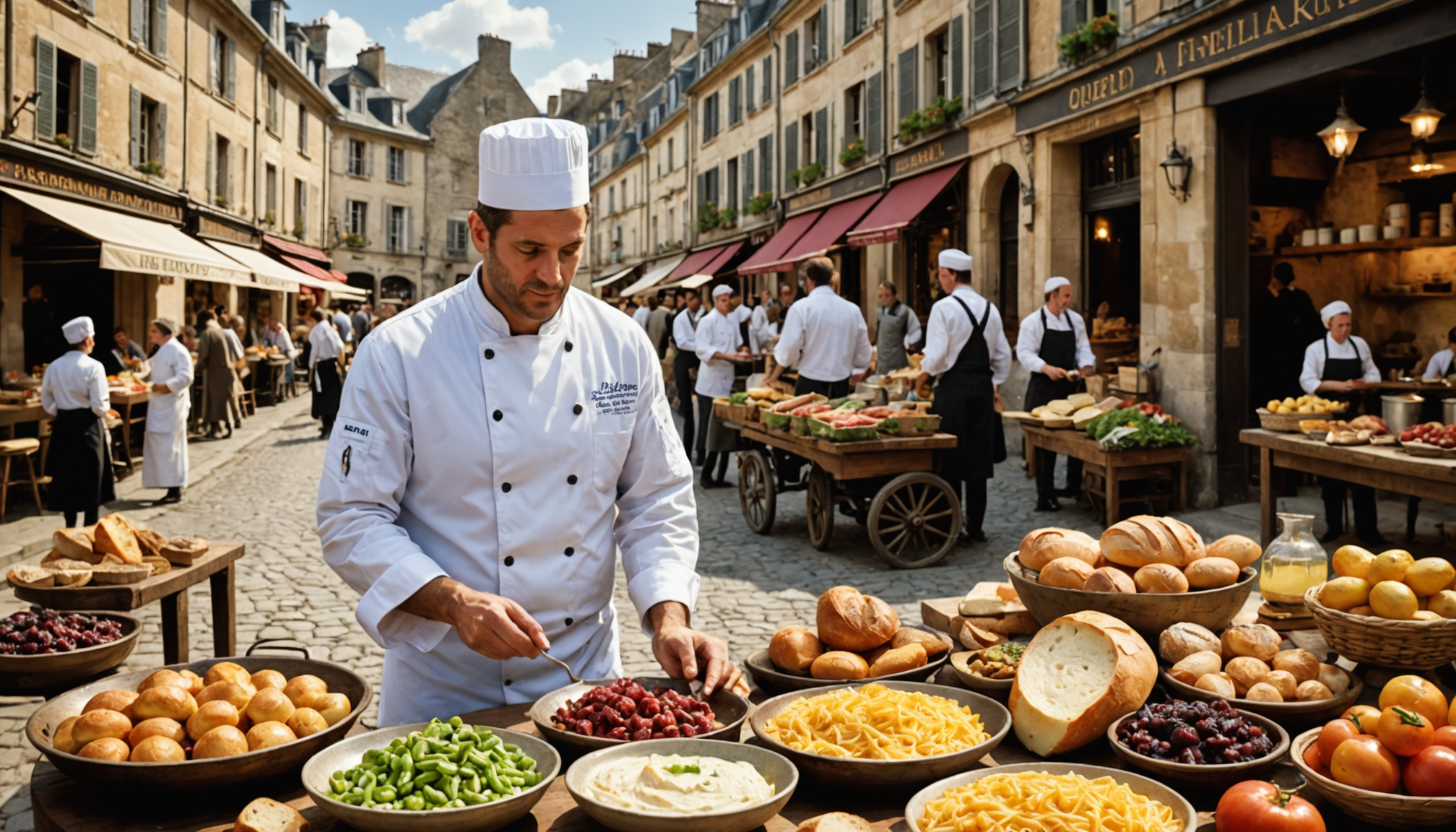 découvrez comment la gastronomie française s'adapte et innove face aux défis mondiaux tels que la mondialisation, le changement climatique et la préservation des traditions culinaires.