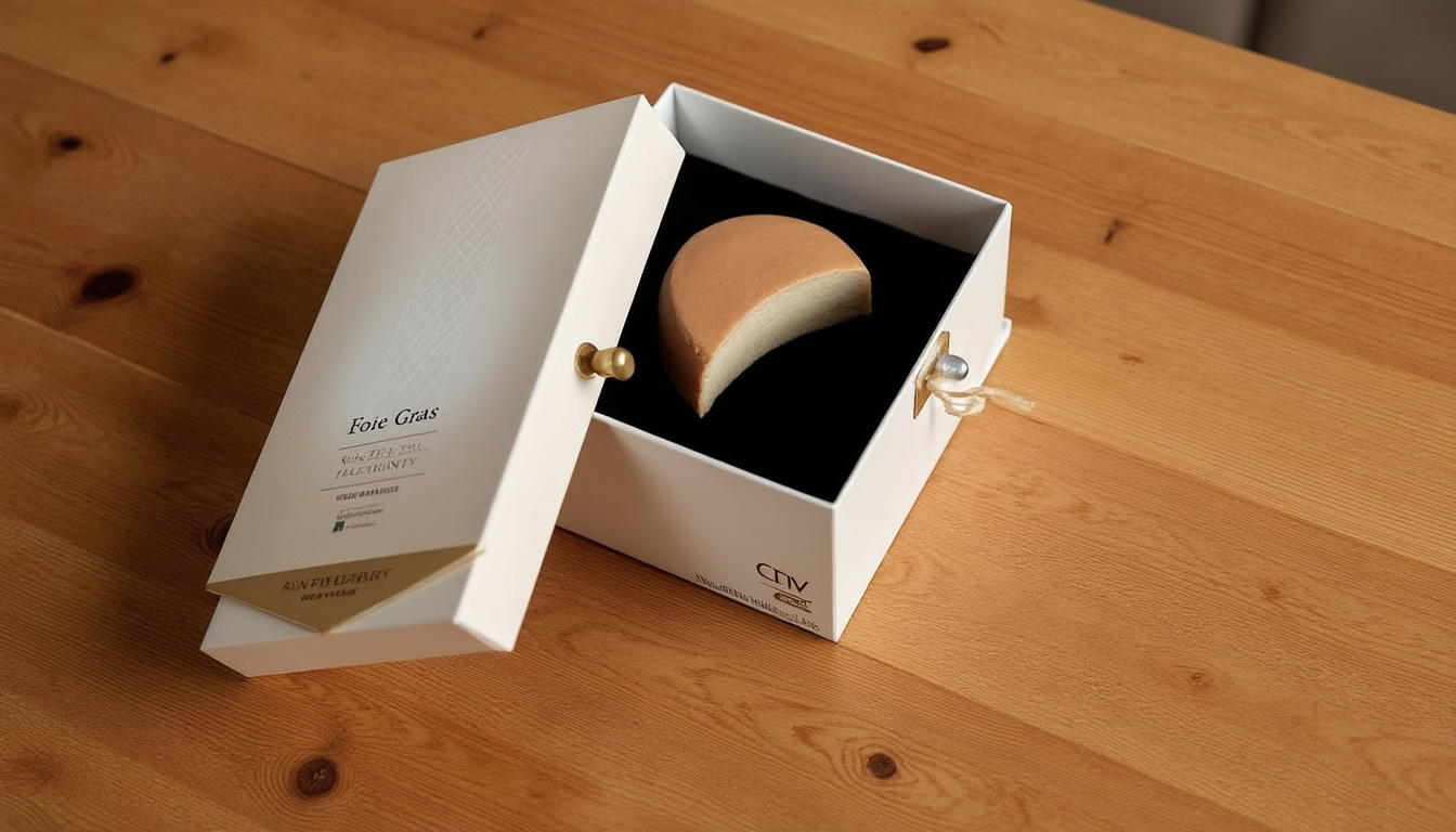 offrez un cadeau d’affaires raffiné et indémodable avec le foie gras. symbole d’élégance et de convivialité, il saura marquer durablement vos relations professionnelles et valoriser votre image de marque.