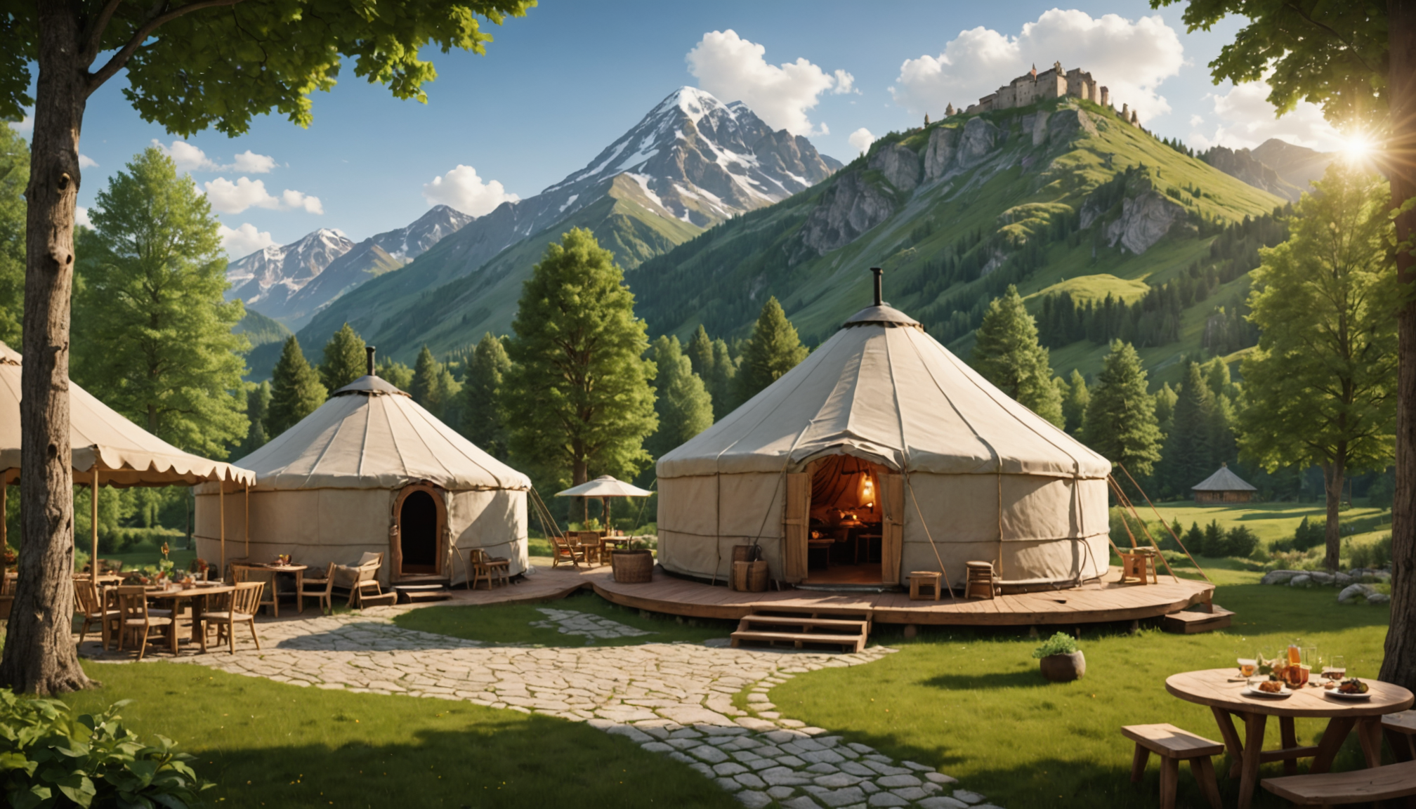 offrez-vous une expérience unique avec nos séjours gastronomiques insolites en yourte ou château. vivez des moments gourmands dans des lieux d’exception, pour des souvenirs savoureux et dépaysants.