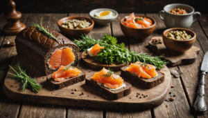 découvrez nos tables gourmandes mettant à l'honneur le gibier, les poissons fumés et le pain noir, pour une expérience culinaire authentique et savoureuse au cœur des traditions gastronomiques.