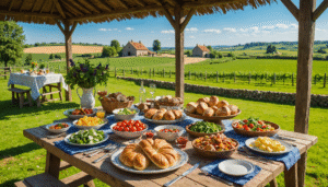 découvrez comment la gastronomie valorise le patrimoine rural à travers des produits du terroir, des recettes traditionnelles et des savoir-faire locaux uniques.