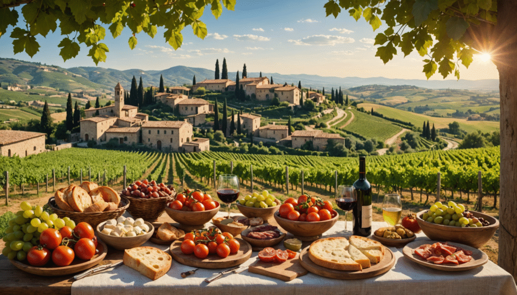 découvrez les saveurs authentiques du terroir italien à travers des circuits gourmands uniques, alliant dégustations traditionnelles et paysages enchanteurs.