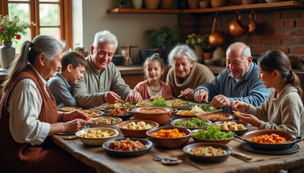 découvrez comment la gastronomie renouvelle et transmet les traditions familiales à travers des recettes authentiques et des moments de partage.