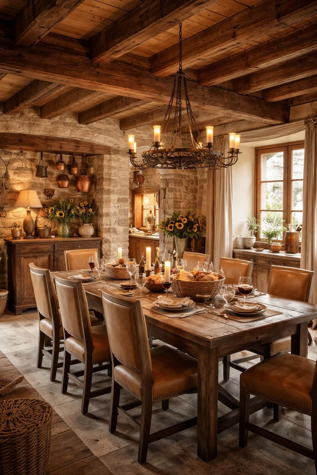 découvrez comment créer une ambiance cosy dans votre salle à manger avec des inspirations authentiques du terroir français, alliant charme et convivialité.